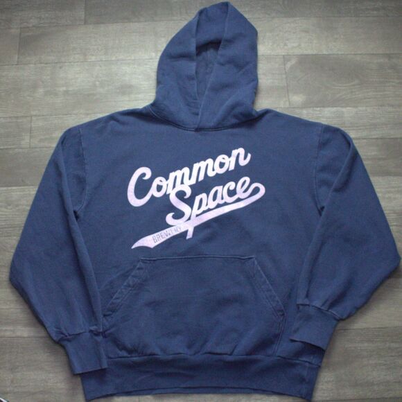 Common Space Brewery Hoodie Sweatshirt Hawthorne Cali Size Small - Picture 2 of 5